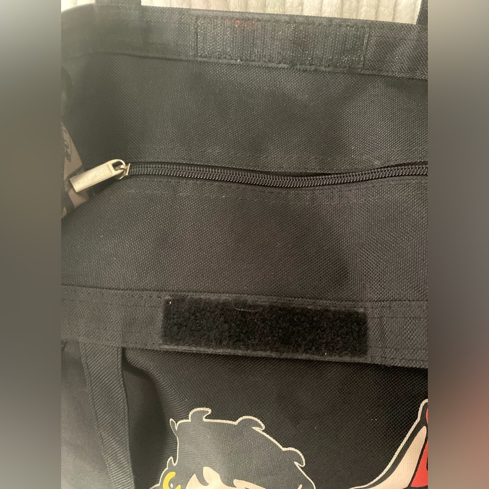 Betty Boop Black Shoulder / Tote Bag with Designs - Picture 10 of 14